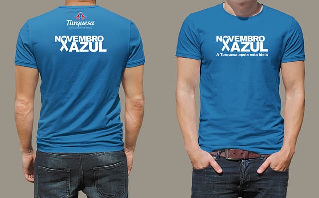 Turquesa adere à campanha Novembro azul