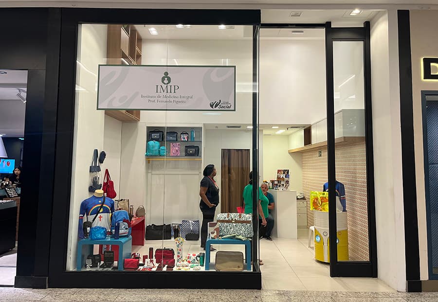 Últimos dias: loja colaborativa "Patteo Social" beneficia o IMIP