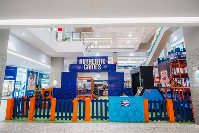 Parque temático Authentic Games chega ao Shopping Patteo Olinda   