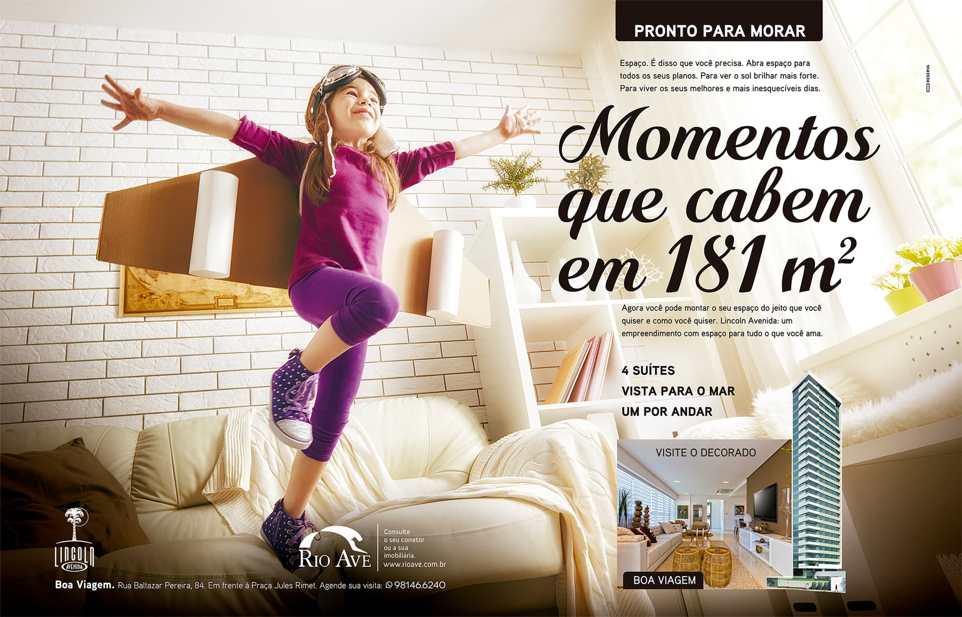 Reserva Comunicação assina nova campanha de empreendimento da RioAve